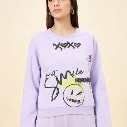Coolsters by Pantaloons Girls Lilac Sweatshirt-image-16