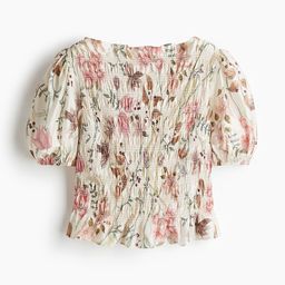 H&M Women Smocked Boat Neck Blouse-picture-14