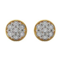 Emori 14k Yellow Gold & Diamond Round Brilliance Stud Earrings-image-24