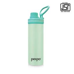 Pexpo Sea Green Stainless Steel Vacuum Insulated Water Bottle (500ml)-image-51