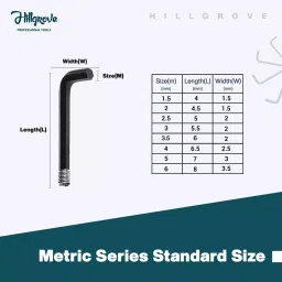 Hillgrove HGCM563M3 Allen Key Set image 2