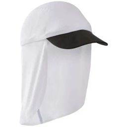 Kiprun by Decathlon Snow White & Black Blend Baseball Cap-image-78