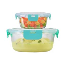 Borosilicate Glass Containers with Lids Microwave Safe Container for Glass Food Storage Containers-image-37