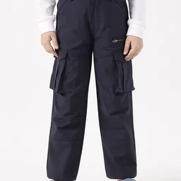 One Friday Boys Blue Checked Regular Fit Trouser-picture-28