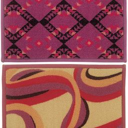 BIANCA Set of 2 Splender Woven Design Anti-skid Doormats-25