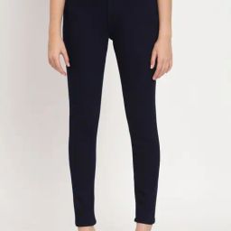 Angelfab Navy Skinny Fit High Rise Jeans-image-26