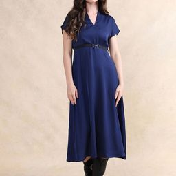 RAREISM Women Formal A-Line Midi Dress-image-24