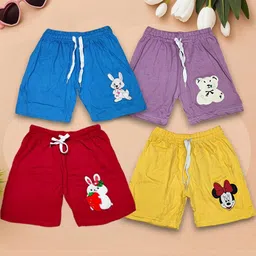 FRANSCART Mid-Rise Cotton Shorts-20