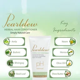 Pearldew Herbal Hair Conditioner With Amla & Neem - 100 ml image 4