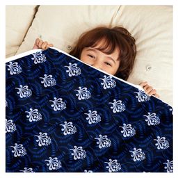 Divine Casa Microfiber Comforter Blanket For Toddler Upto 4 Years - Navy Blue & White-image-16