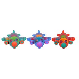 Akn Toys Gear Plane Toy Push n Go Pack of 1 - Multicolor-20