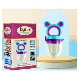 Kritiu Fruit & Food Nibbler Easy Grip - Blue & Purple-3