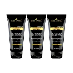 Park Daniel Set Of 3 Activated Charcoal Face Wash With Green Tea Extract - 100 ml Each-6