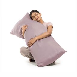 wakefit Pink Fibre Filled Cotton Sleep Pillow-47