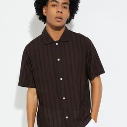max Men Opaque Checked Casual Shirt-image-72