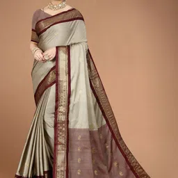 Moda Rapido Woven Design Zari Art Silk Paithani Saree-image-69