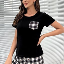 LULU & SKY Women Checked Night suit-picture-18