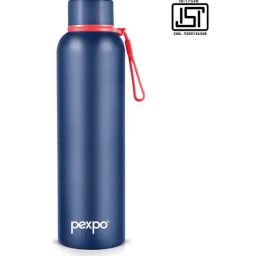 Pexpo Denim Blue Stainless Steel Vacuum Insulated Water Bottle (1000ml)-image-99