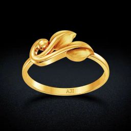 Joyalukkas 22k Magnificence Gold Ring for Women-image-48