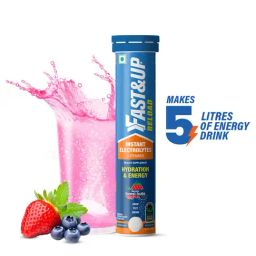 Fast&Up Reload Instant Electrolyte for Hydration Energy-forest Fruit Flavour-20 Tablets-5