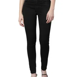 Global Republic Black Cotton Regular Fit Mid Rise Jeans-image-30