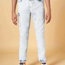 Coolsters by Pantaloons Kids Blue Cotton Regular Fit Jeans-picture-19