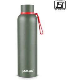 Pexpo Military Green Stainless Steel Vacuum Insulated Water Bottle (1000ml)-25