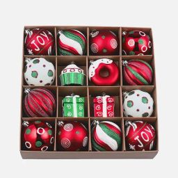 Little Surprise Box Christmas D¿cor Red Unisex Tree Hanging Xmas Decoration Set.-image-83