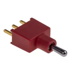 RS PRO Toggle Switch PCB Mount On-Off-On SPDT Through Hole Terminal, 7346984P image 3