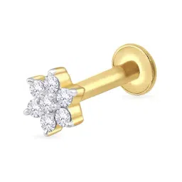Malabar Gold and Diamonds 18k Gold & Diamond Mine Nosepin for Women-picture-48