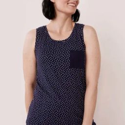 La Vie En Rose Blue Polka Dots Camisole-image-103