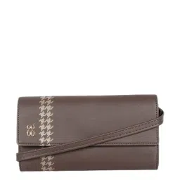 Baggit Brown Printed Wallet for Women-image-27