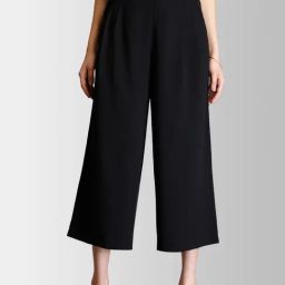 Fablestreet Black High Rise Culottes-image-41
