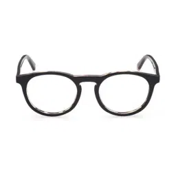 WEB EYEWEAR Black Full Rim Round Frame Designed in Italy-28