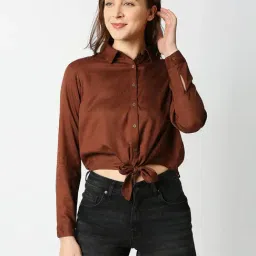 Pepe Jeans Brown Regular Fit Shirt-image-89