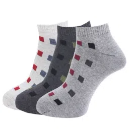 Dollar Multicolor Printed Socks - Pack of 3-15