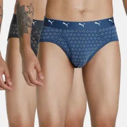 Puma Multi Regular Fit Printed Briefs - Pack Of 2-picture-44