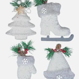 Little Surprise Box Christmas D¿cor White Unisex Tree Ornaments-image-37