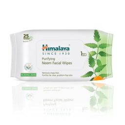 Himalaya Purifying Neem Facial Wipes - 25 Pcs-image-69