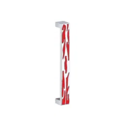DORIO DC 1028 C.P & Red Finish Rainbow Cabinet Handle - 224 mm-image-87