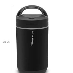 Jaypee Plus Hotline 4 Black Electric Lunch Box Office With Steel Containers And Power Cord-4