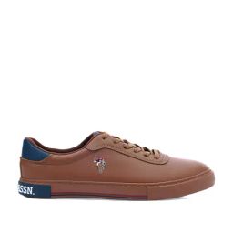 U.S. Polo Assn. Men's Tan Casual Sneakers-image-73