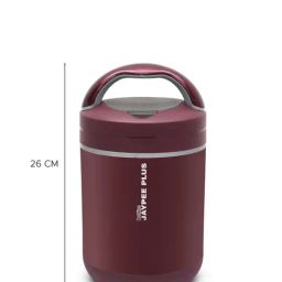 Jaypee Plus Hotline Maroon 3 Electric Lunch Box With Steel Container And Power Cord-43