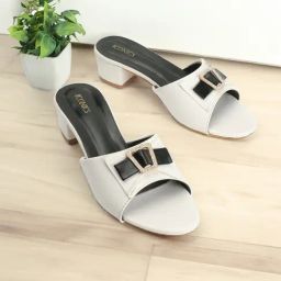 Iconics Women's White Casual Sandals-image-15