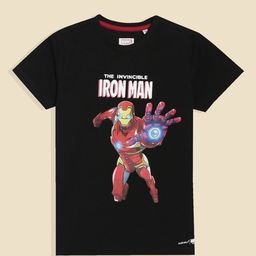 Allen Solly Junior Boys Printed Applique T-shirt-picture-40