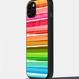 macmerise Geometric Printed iPhone 14 Plus Back Case Mobile Accessories-10