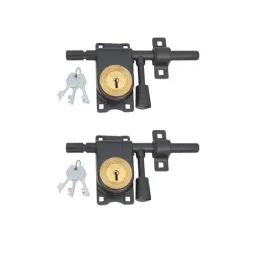 ALONE LOCKS Aldrop Latch Lock 3 Keys for Home Door Gate Bedroom Office (Pack of 2)-10