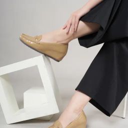 Scentra Women's Liana Tan Wedge Loafers-image-47