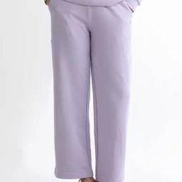 RAREISM Purple Cotton Blend Solid Trackpants-image-70