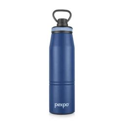 Pexpo Denim Blue Stainless Steel Vacuum Insulated Water Bottle (940ml)-image-92